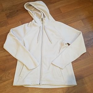 The North Face fleece zip up hoodie